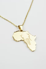 African Elephant Necklace